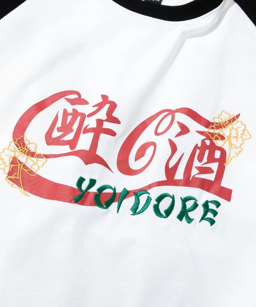 YOIDORE/酔いどれ チベタン ラグラン 7分TEE（Tシャツ/カットソー 