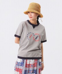 Jackman | 【別注】Jackman / リンガー リブ Tシャツ 25SS(Tシャツ/カットソー)