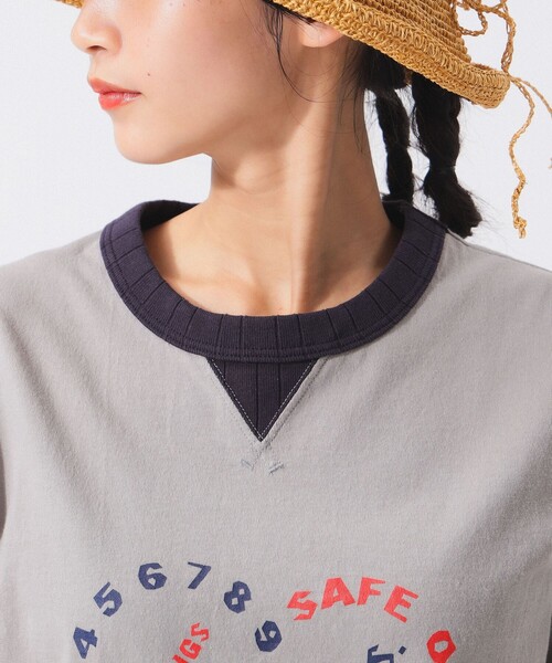 tシャツ 「別注」Jackman / リンガー リブ Tシャツ 25SS レディース Jackman tシャツ 「別注」Jackman / リンガー リブ Tシャツ 25SS