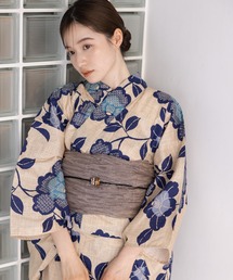 セール】KEITAMARUYAMA × Ameri IVORY FLOWER YUKATA（浴衣）｜Ameri