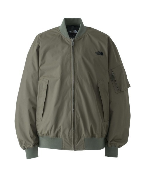 THE NORTH FACE(ザノースフェイス)の「THE NORTH FACE WP BOMBER JACKET(ザ・ノース・フェイス ウォータープルーフボンバージャケット)(ナイロンジャケット・メンズ・ベージュ系/グリーン系/ブラック・MEDIUM/SMALL/X-LARGE/LARGE)」の17枚目の写真