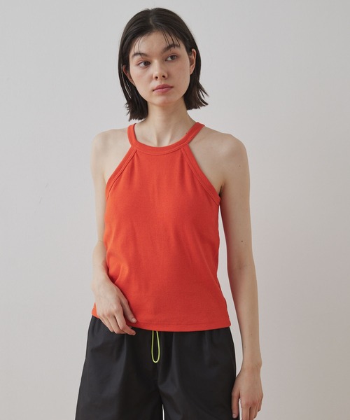 Unblend】Unblend Basic カップ付き ホルターネック リブ パック