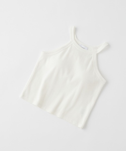 Unblend】Unblend Basic カップ付き ホルターネック リブ パック