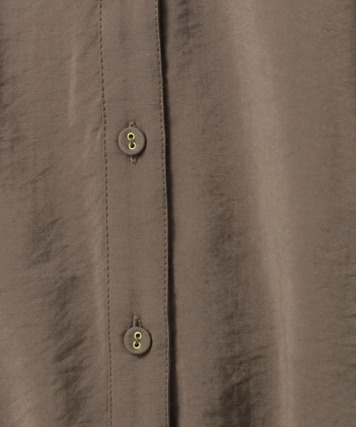 BAYFLOW（ベイフロー）の「ドロストヘムブラウス（シャツ/ブラウス・レディース・オフホワイト/ピンク/モカ/ミント・FREE）」の22枚目の写真