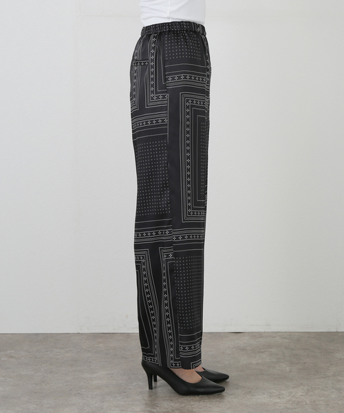 黒 ロゴプリント パンツ COLIMBO(コリンボ) ORIGINAL HARZ SOLDAT PANTS -W/REPELLENT