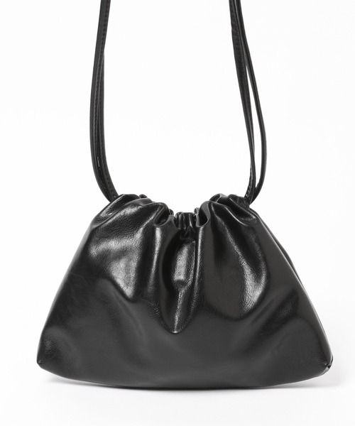 LOWRYS FARM(ローリーズファーム)の「ミニキンチャクショルダーバッグ 328507(ショルダーバッグ・レディース・ブラック/グリーン/アイボリー・FREE)」の13枚目の写真