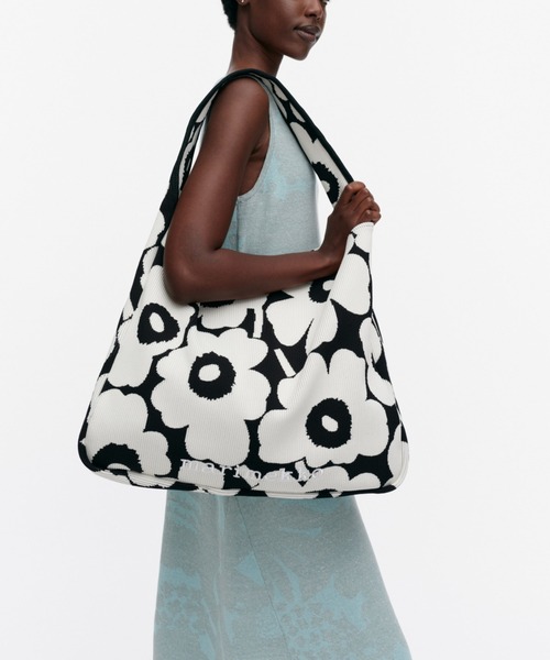 marimekko（マリメッコ）の「Unikko / Knitted Shoulderbag
