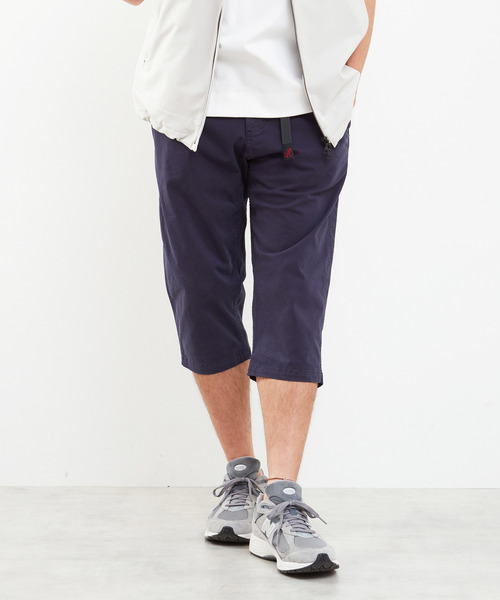 MEN'S MELROSE(メンズメルローズ)の「【Gramicci/グラミチ】ストレッチツイルミドルカットパンツ | GMP4-SJP06(デニムパンツ・メンズ・ブラック/アイボリー/ネイビー・3/4/5)」の19枚目の写真