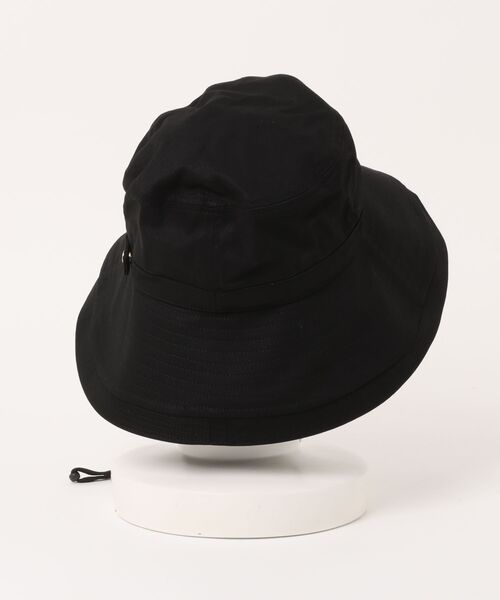 Honeys（ハニーズ）の「【ＵＶカット】洗える折りたたみつば広帽（ハット・レディース・ブラック/ライトグレー/ベージュ/スミクロ/アイボリー・FREE）」の6枚目の写真