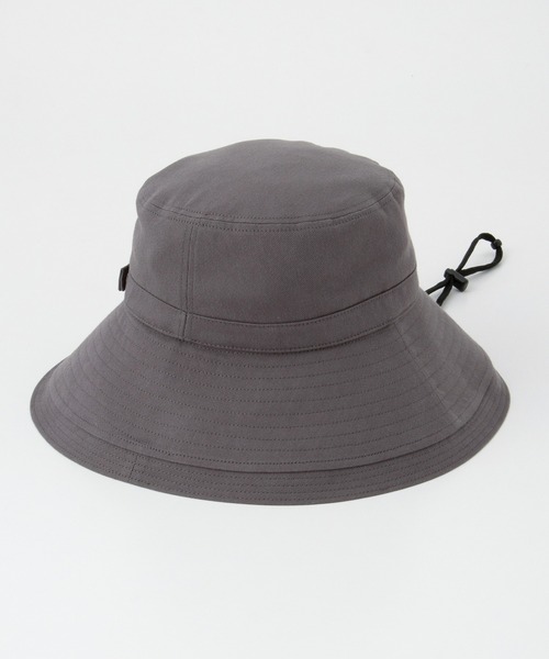 Honeys（ハニーズ）の「【ＵＶカット】洗える折りたたみつば広帽（ハット・レディース・ブラック/ライトグレー/ベージュ/スミクロ/アイボリー・FREE）」の21枚目の写真