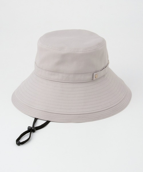 Honeys（ハニーズ）の「【ＵＶカット】洗える折りたたみつば広帽（ハット・レディース・ブラック/ライトグレー/ベージュ/スミクロ/アイボリー・FREE）」の18枚目の写真