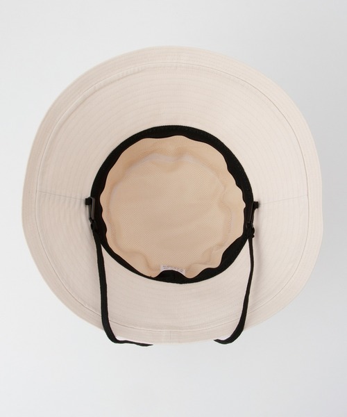 Honeys（ハニーズ）の「【ＵＶカット】洗える折りたたみつば広帽（ハット・レディース・ブラック/ライトグレー/ベージュ/スミクロ/アイボリー・FREE）」の13枚目の写真