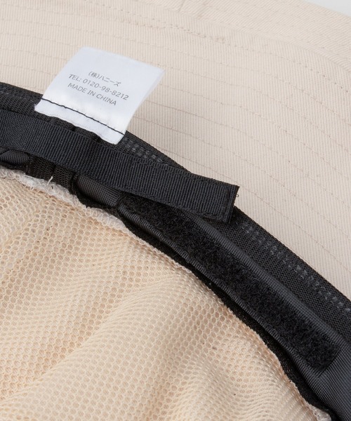 Honeys（ハニーズ）の「【ＵＶカット】洗える折りたたみつば広帽（ハット・レディース・ブラック/ライトグレー/ベージュ/スミクロ/アイボリー・FREE）」の11枚目の写真