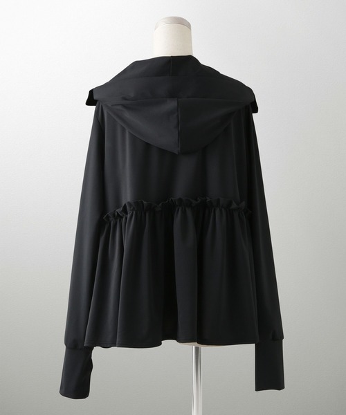 UVカット ペプラム パーカー HUIT（パーカー）｜HUIT bouquet