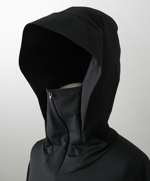 ハイネック ペプラム ジョイントスペース UVカット ペプラム パーカー UVカット ペプラム パーカー HUIT（パーカー）｜HUIT bouquet