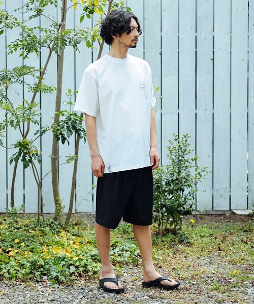 MALIBU SHIRTS(マリブシャツ)の「【別注】MALIBU SHIRTS / スリーブプリント Tシャツ(Tシャツ/カットソー・メンズ・ホワイト/ブラック・S/M/L/XL)」の10枚目の写真