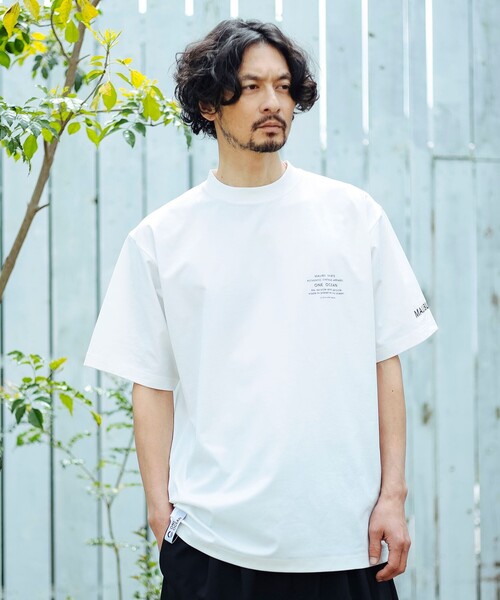 MALIBU SHIRTS(マリブシャツ)の「【別注】MALIBU SHIRTS / スリーブプリント Tシャツ(Tシャツ/カットソー・メンズ・ホワイト/ブラック・S/M/L/XL)」の11枚目の写真