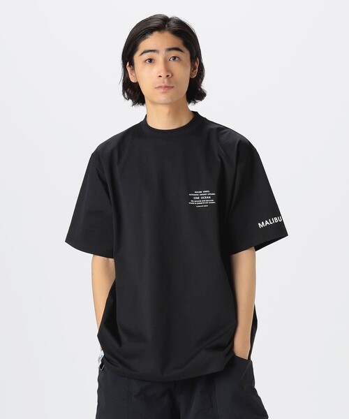 MALIBU SHIRTS(マリブシャツ)の「【別注】MALIBU SHIRTS / スリーブプリント Tシャツ(Tシャツ/カットソー・メンズ・ホワイト/ブラック・S/M/L/XL)」の20枚目の写真