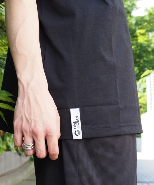 MALIBU SHIRTS(マリブシャツ)の「【別注】MALIBU SHIRTS / スリーブプリント Tシャツ(Tシャツ/カットソー・メンズ・ホワイト/ブラック・S/M/L/XL)」の3枚目の写真