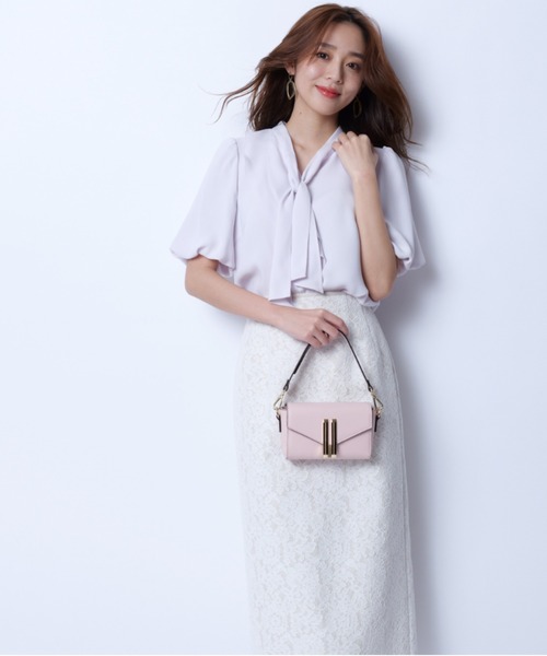 nanohana美品★JUSGLITTY★レースボンディングタイトスカート JUSGLITTY（ジャスグリッティー）の「レースボンディングタイト