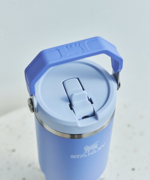 STANLEY（スタンレー）の「STANLEY/スタンレー アイスフローフリップストロー真空タンブラー 0.88L（水筒・メンズ・ピンク/ライトグレー/サックスブルー/ラベンダー・ONE SIZE）」の15枚目の写真