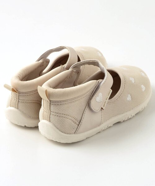 apres les cours（アプレレクール）の「ハート刺繍水抜きサンダル（サンダル・キッズ・ピンク/キナリ・19/18/17/16/15 /14）」の14枚目の写真