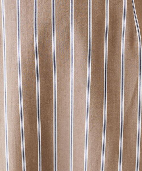 UNTITLED(アンタイトル)の「【後ろウエストゴム/マーメイド】ストライプフレアスカート(スカート・レディース・ブルー系2/ベージュ系その他6/ブラウン系その他4・00/01/48/50/44/46/04/42/02/03)」の14枚目の写真
