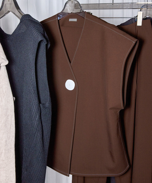 SEEALL（シーオール）の「【 SEEALL / シーオール 】OVERSIZED GILET