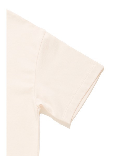 gelato pique(ジェラートピケ)の「【KIDS】ドーナツベアワンポイントTシャツ(ルームウェア/パジャマ・キッズ・クリーム/ピンク・90/100/110/120)」の20枚目の写真