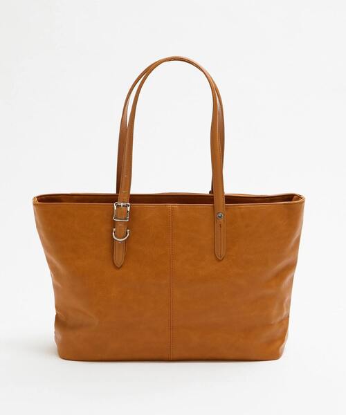 MEN'S MELROSE（メンズメルローズ）の「【PRO-SPERITY/プロスペリティ】トートバッグ |  PSAA-01（トートバッグ・メンズ・キャメル/ダークブラウン・9）」の6枚目の写真