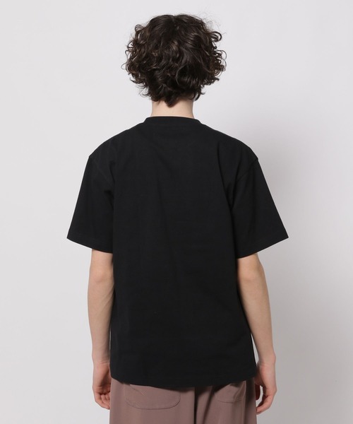 HANES(ヘインズ)の「【Hanes(ヘインズ)】別注BEEFY-T Tシャツ(Tシャツ/カットソー・メンズ・ホワイト/グレー/オリーブ/ブラック・MEDIUM/X-LARGE/LARGE)」の7枚目の写真