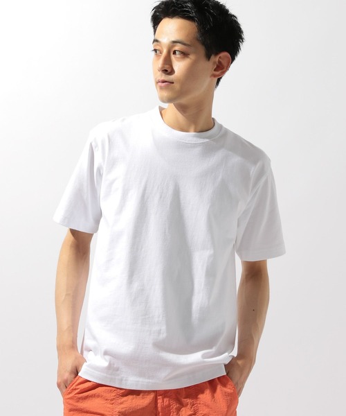 HANES(ヘインズ)の「【Hanes(ヘインズ)】別注BEEFY-T Tシャツ(Tシャツ/カットソー・メンズ・ホワイト/グレー/オリーブ/ブラック・MEDIUM/X-LARGE/LARGE)」の18枚目の写真
