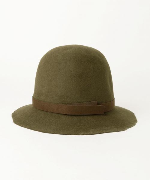 La Maison de Lyllis(メゾンドリリス)の「La Maison de Lyllisボーラーハット/L/M/d/L BOR HAT◆(ハット・レディース・ベージュ/オリーブ・フリー)」の6枚目の写真