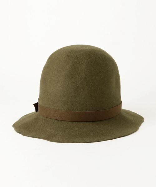La Maison de Lyllis(メゾンドリリス)の「La Maison de Lyllisボーラーハット/L/M/d/L BOR HAT◆(ハット・レディース・ベージュ/オリーブ・フリー)」の3枚目の写真