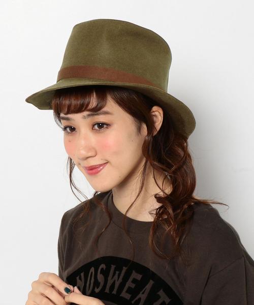 La Maison de Lyllis(メゾンドリリス)の「La Maison de Lyllisボーラーハット/L/M/d/L BOR HAT◆(ハット・レディース・ベージュ/オリーブ・フリー)」の7枚目の写真