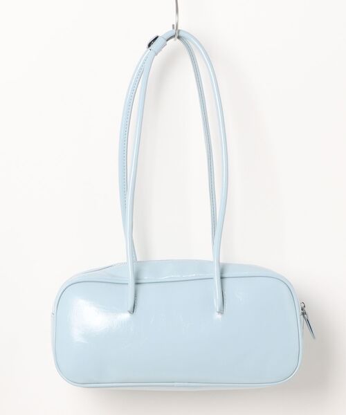 Nu(ニュー)の「【Nu】リボンハンドバッグ(ショルダーバッグ・レディース・サックスブルー/ブラック/ピンク・ONE SIZE)」の9枚目の写真