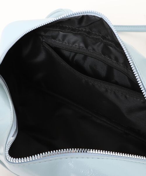 Nu(ニュー)の「【Nu】リボンハンドバッグ(ショルダーバッグ・レディース・サックスブルー/ブラック/ピンク・ONE SIZE)」の7枚目の写真