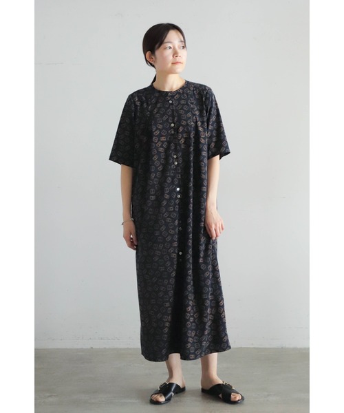 【新品】フィルデフェールBlanc Bleu Minuit  コットンワンピース Blanc Bleu Minuit（ブランブルーミニュイ）｜レディースの