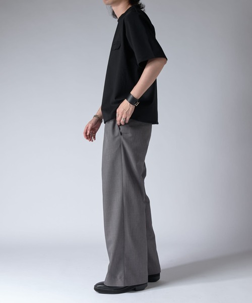 Lui's(ルイス)の「ノウルポケットT(Tシャツ/カットソー・メンズ・ベージュ/ホワイト/ブラック・S/M)」の18枚目の写真