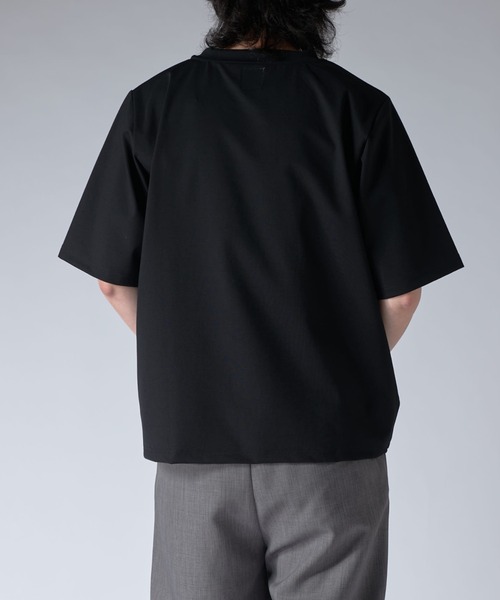 Lui's(ルイス)の「ノウルポケットT(Tシャツ/カットソー・メンズ・ベージュ/ホワイト/ブラック・S/M)」の16枚目の写真