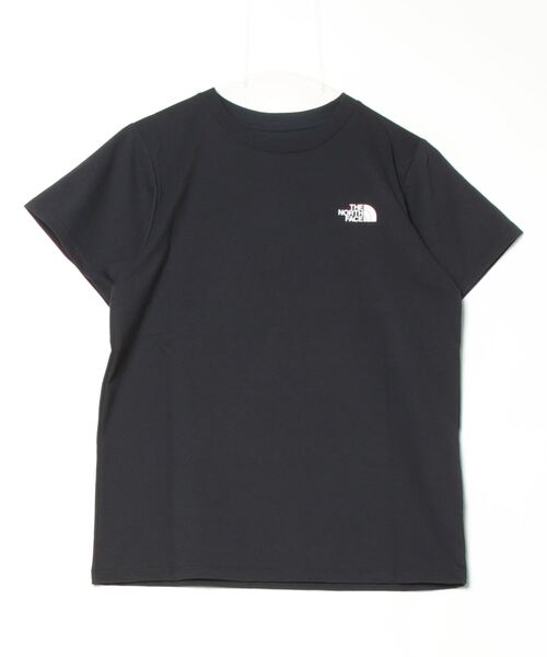 THE NORTH FACE(ザノースフェイス)の「ザ ノース フェイス THE NORTH FACE S/S ES Circulation Tee_ショートスリーブイーエスサーキュレーションティー(Tシャツ/カットソー・レディース・ホワイト/ブラック/グレー・S/M/L/XL)」の2枚目の写真