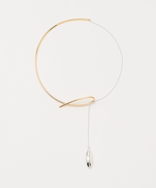 loni（ロニ）の「＜loni＞Seed Asymmetry チョーカー（ネックレス・レディース・その他1・FREE）」の3枚目の写真