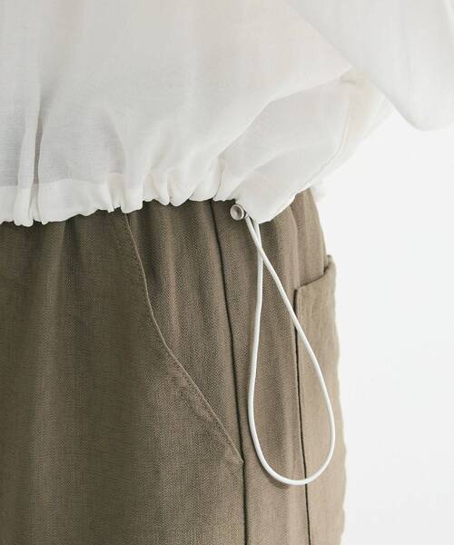 ELENCARE DUE（エレンカーレデュエ）の「・ELENCARE DUE シアーマウンテンパーカー（マウンテンパーカー・レディース・グリーン/チャコールグレー/オフホワイト/ブラック・FREE）」の19枚目の写真