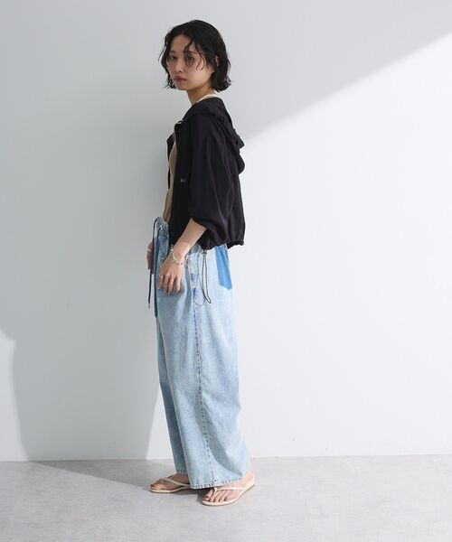 ELENCARE DUE（エレンカーレデュエ）の「・ELENCARE DUE シアーマウンテンパーカー（マウンテンパーカー・レディース・グリーン/チャコールグレー/オフホワイト/ブラック・FREE）」の22枚目の写真