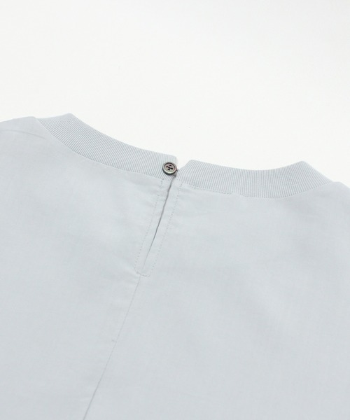 RNA-N（アールエヌエーエヌ）の「B2888 リブコンビヘムカーブプルオーバー（Tシャツ/カットソー・レディース・グレー/ブラック/グリーン・FREE）」の18枚目の写真