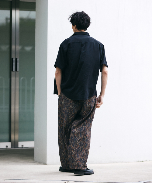 JOURNAL STANDARD(ジャーナルスタンダード)の「RIRANCHA / リランチェ オーバーパンツ(その他パンツ・メンズ・ブラック/ブラック系その他/ベージュ/ベージュ系その他・SMALL/LARGE/MEDIUM)」の7枚目の写真