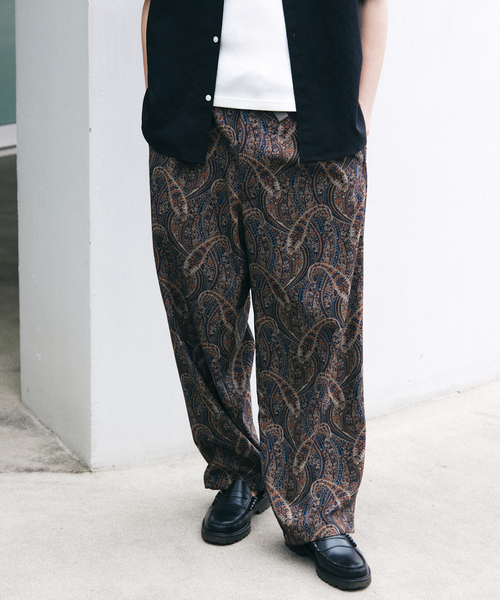 JOURNAL STANDARD(ジャーナルスタンダード)の「RIRANCHA / リランチェ オーバーパンツ(その他パンツ・メンズ・ブラック/ブラック系その他/ベージュ/ベージュ系その他・SMALL/LARGE/MEDIUM)」の8枚目の写真