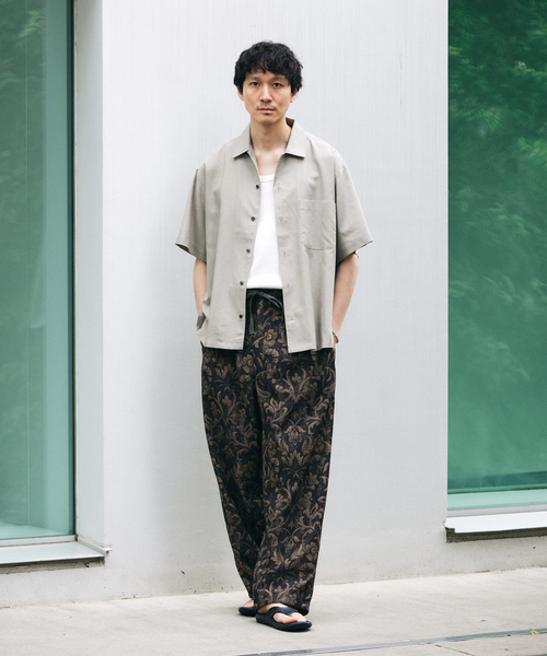 JOURNAL STANDARD(ジャーナルスタンダード)の「RIRANCHA / リランチェ オーバーパンツ(その他パンツ・メンズ・ブラック/ブラック系その他/ベージュ/ベージュ系その他・SMALL/LARGE/MEDIUM)」の12枚目の写真