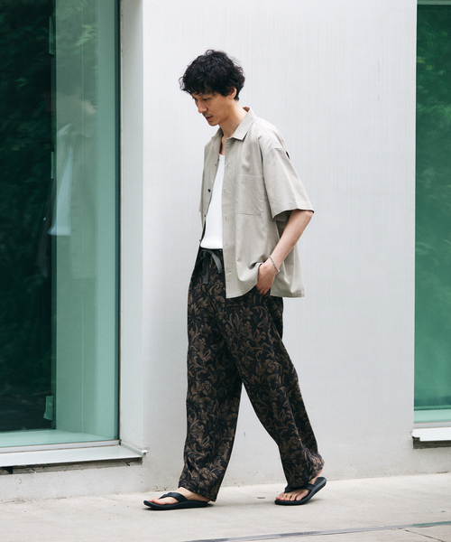 JOURNAL STANDARD(ジャーナルスタンダード)の「RIRANCHA / リランチェ オーバーパンツ(その他パンツ・メンズ・ブラック/ブラック系その他/ベージュ/ベージュ系その他・SMALL/LARGE/MEDIUM)」の13枚目の写真