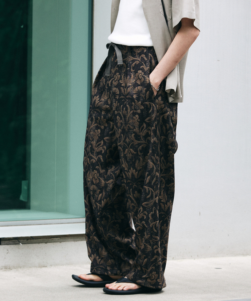 JOURNAL STANDARD(ジャーナルスタンダード)の「RIRANCHA / リランチェ オーバーパンツ(その他パンツ・メンズ・ブラック/ブラック系その他/ベージュ/ベージュ系その他・SMALL/LARGE/MEDIUM)」の17枚目の写真